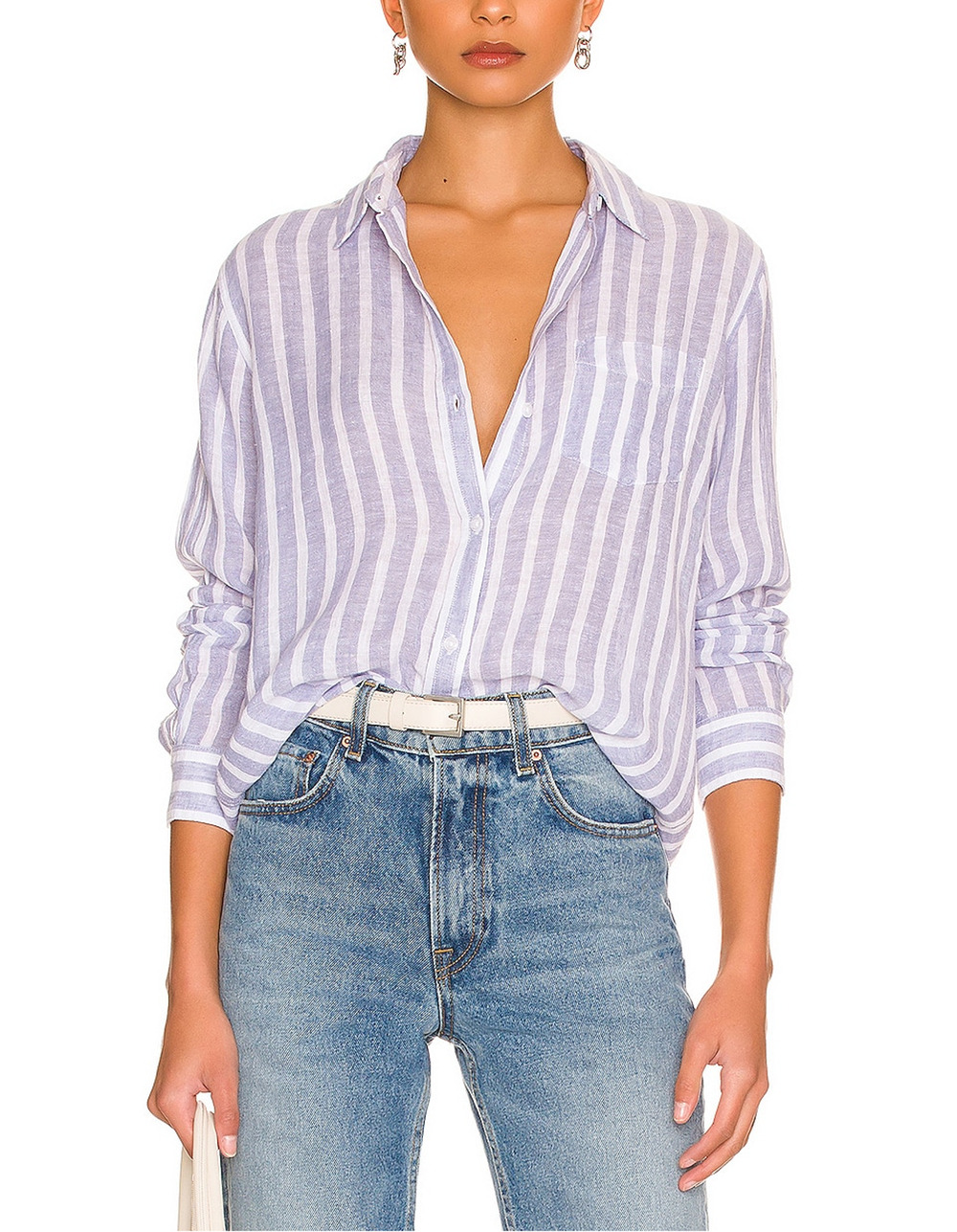 Rails Classic Rhone Stripe Charli Shirt Size XS